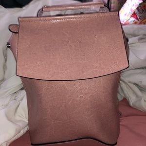 Genuine Chinese Leather Purse/Backpack in one
